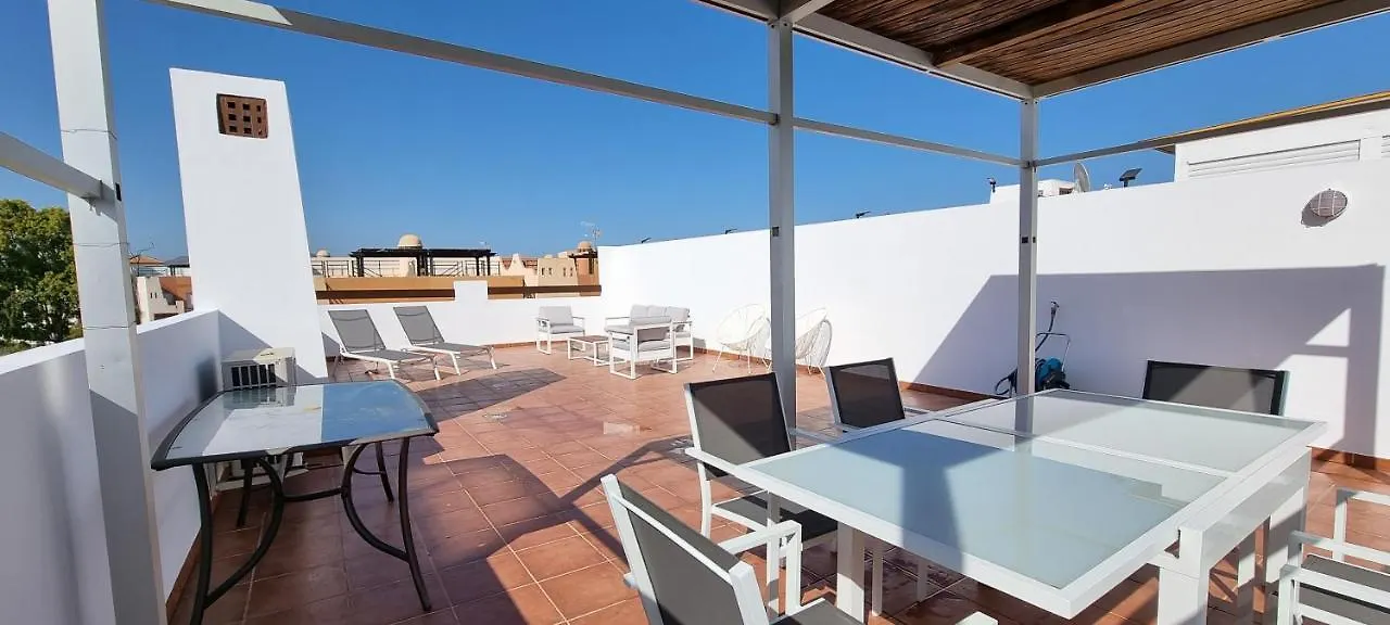 Apartamentos Paraiso Vera Playa: Beachfront Attic with Private Solarium