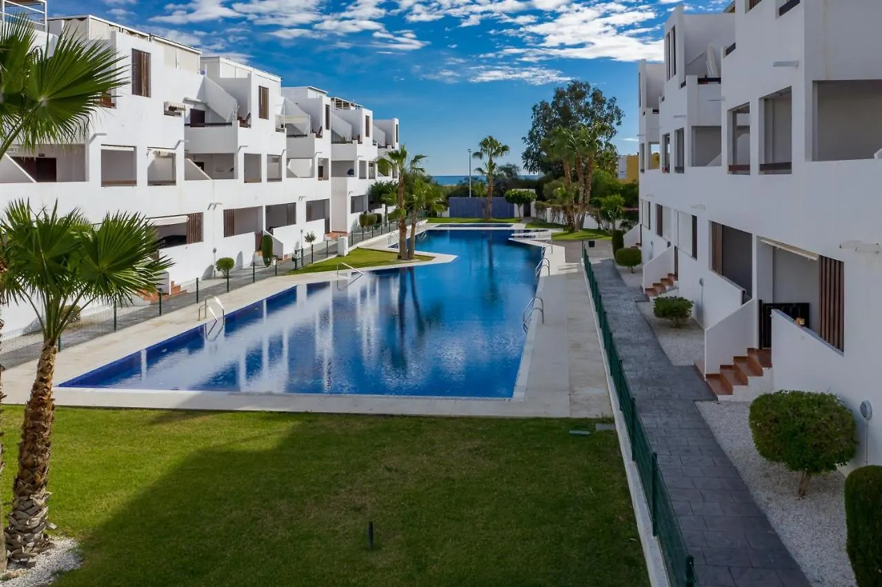 Apartamentos Paraiso Vera Playa: Beachfront Attic with Private Solarium