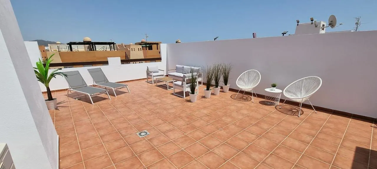 Apartamentos Paraiso Vera Playa: Beachfront Attic with Private Solarium 0*,  Spain
