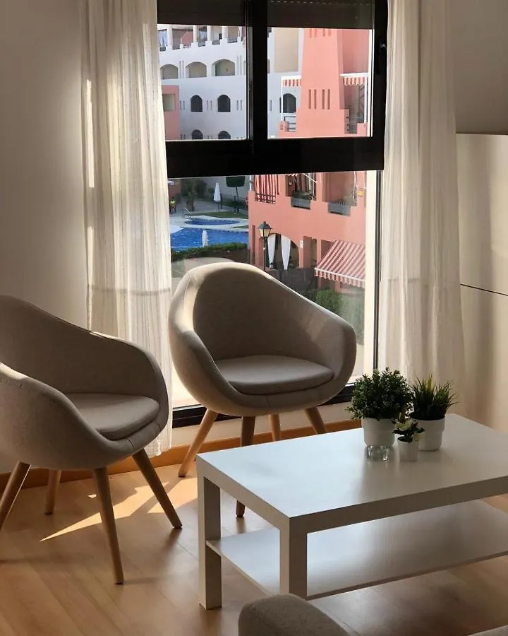 Apartamentos Paraiso Vera Playa: Beachfront Attic with Private Solarium 0*,  Spain
