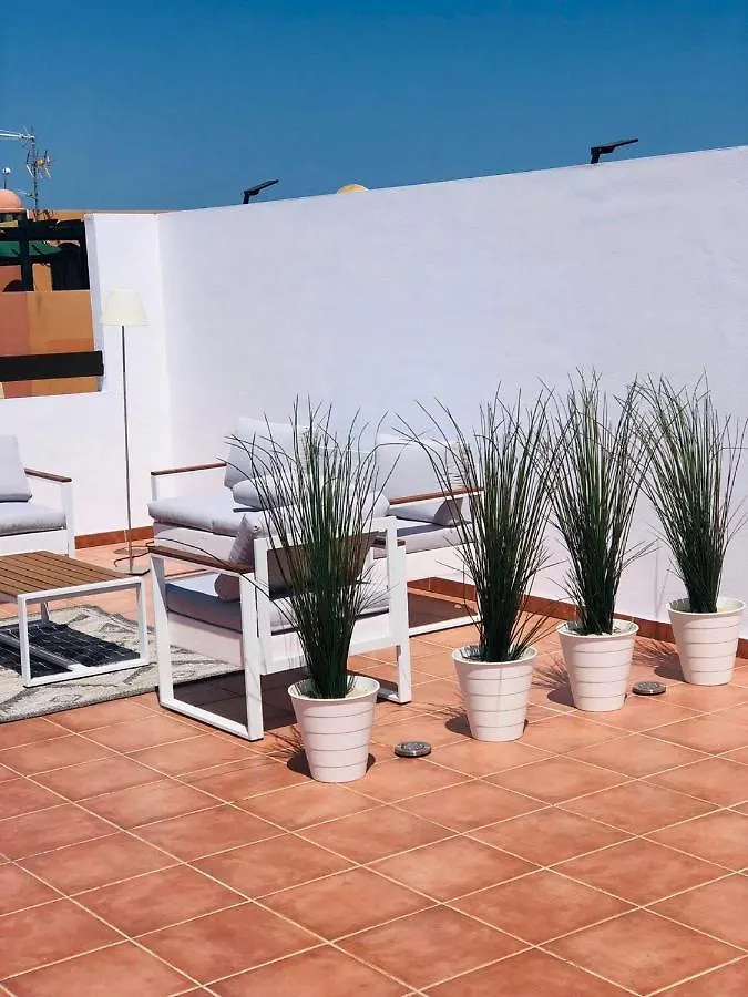Apartment Apartamentos Paraiso Vera Playa: Beachfront Attic with Private Solarium
