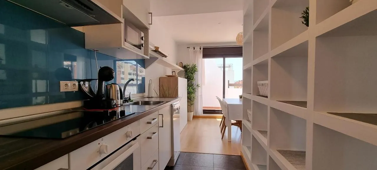 Apartment Apartamentos Paraiso Vera Playa: Beachfront Attic with Private Solarium