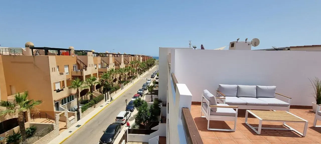 Apartamentos Paraiso Vera Playa: Beachfront Attic with Private Solarium 0*,